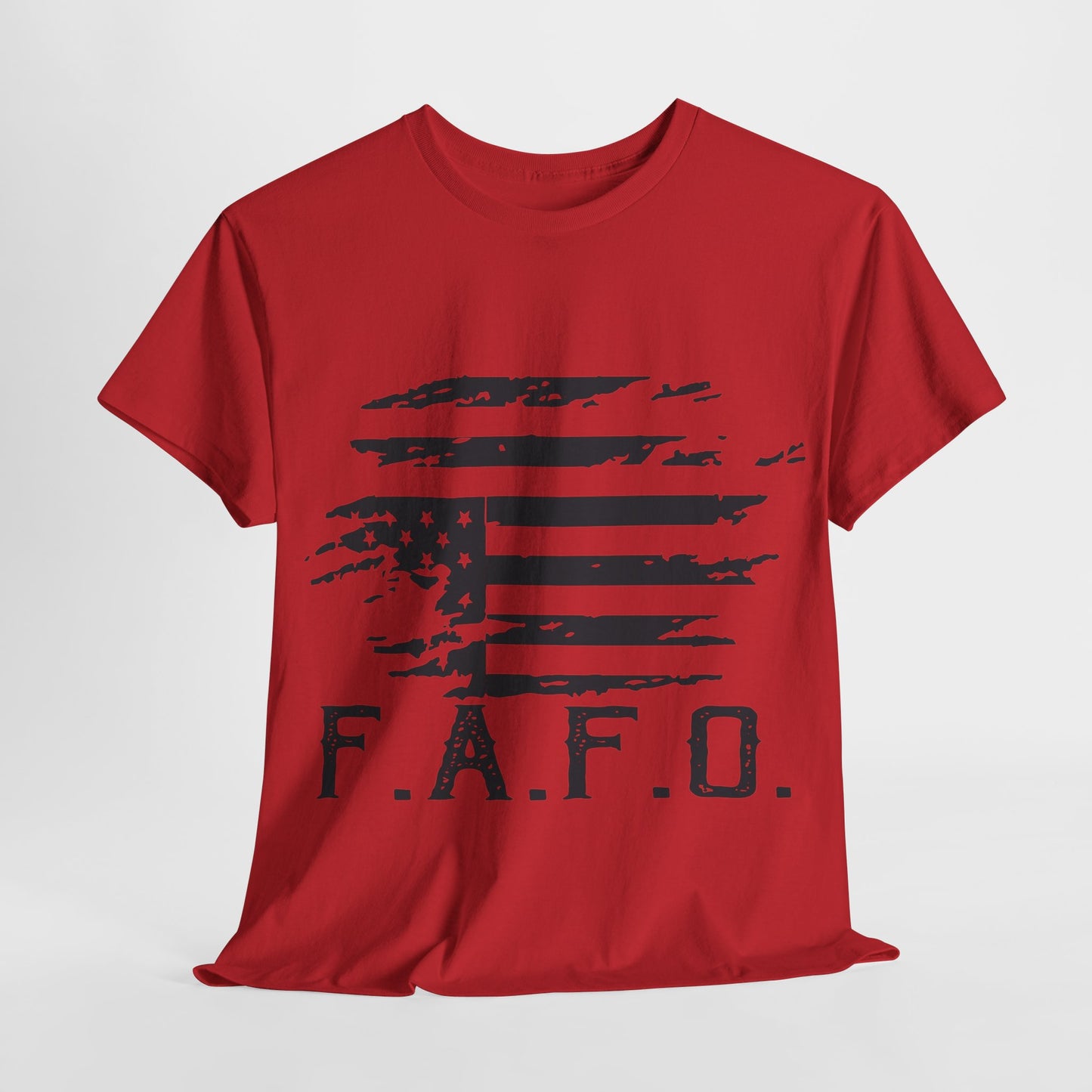 F.A.F.O Flag Unisex Heavy Cotton Tee