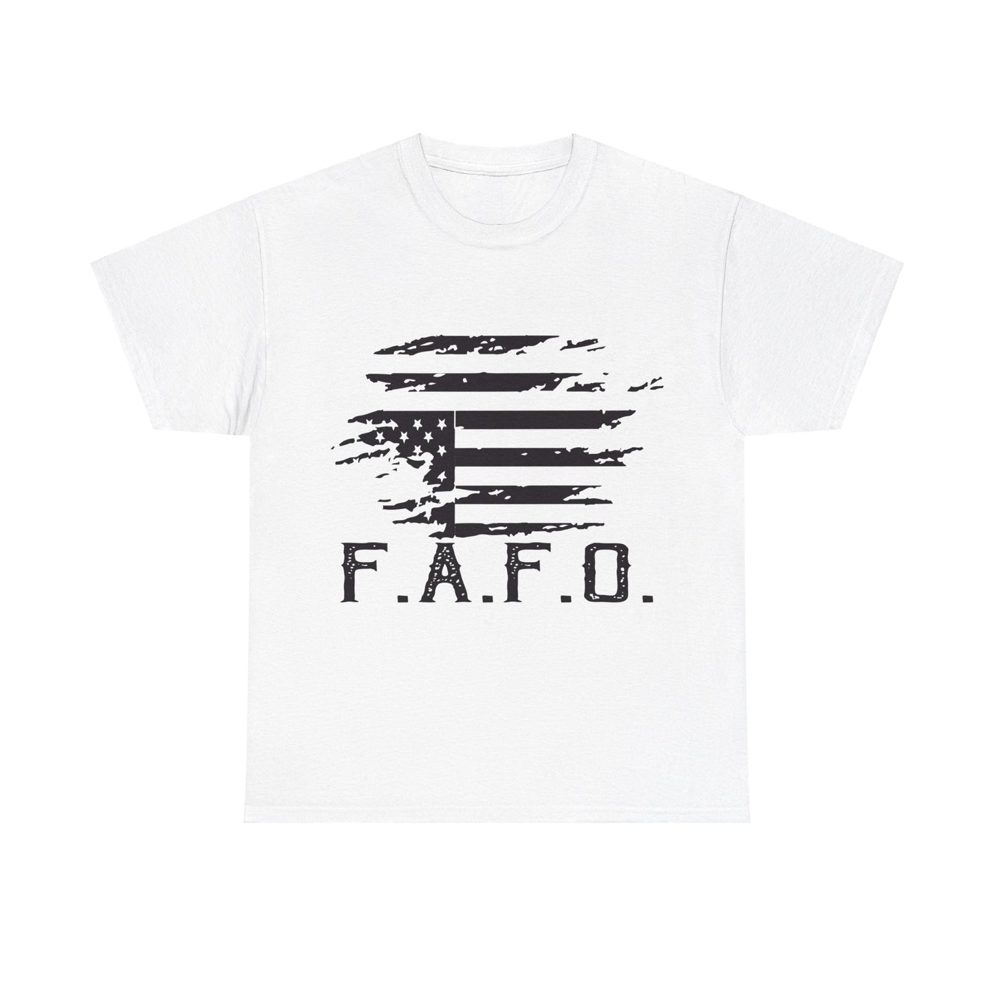 F.A.F.O Flag Unisex Heavy Cotton Tee