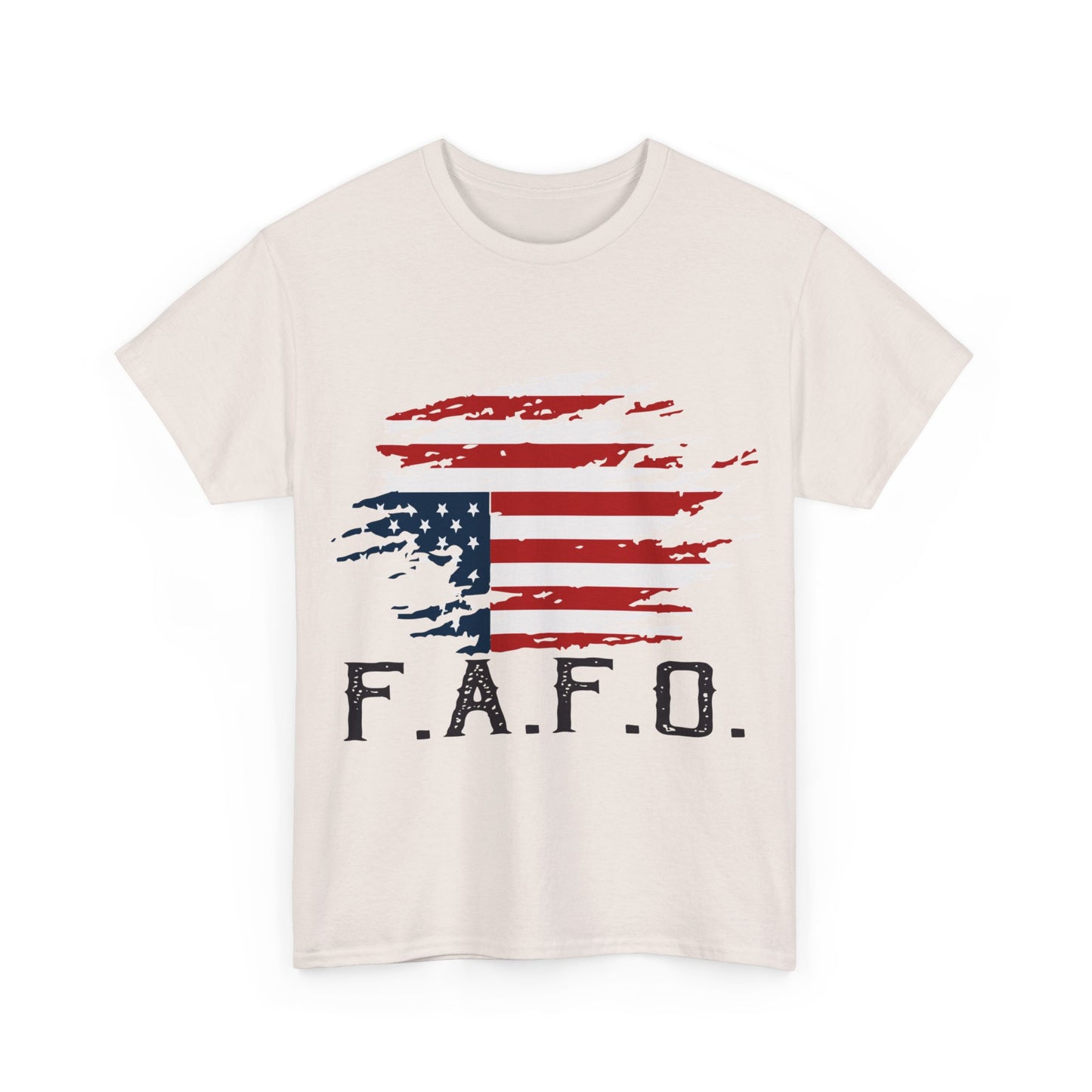 F.A.F.O Flag Unisex Heavy Cotton Tee