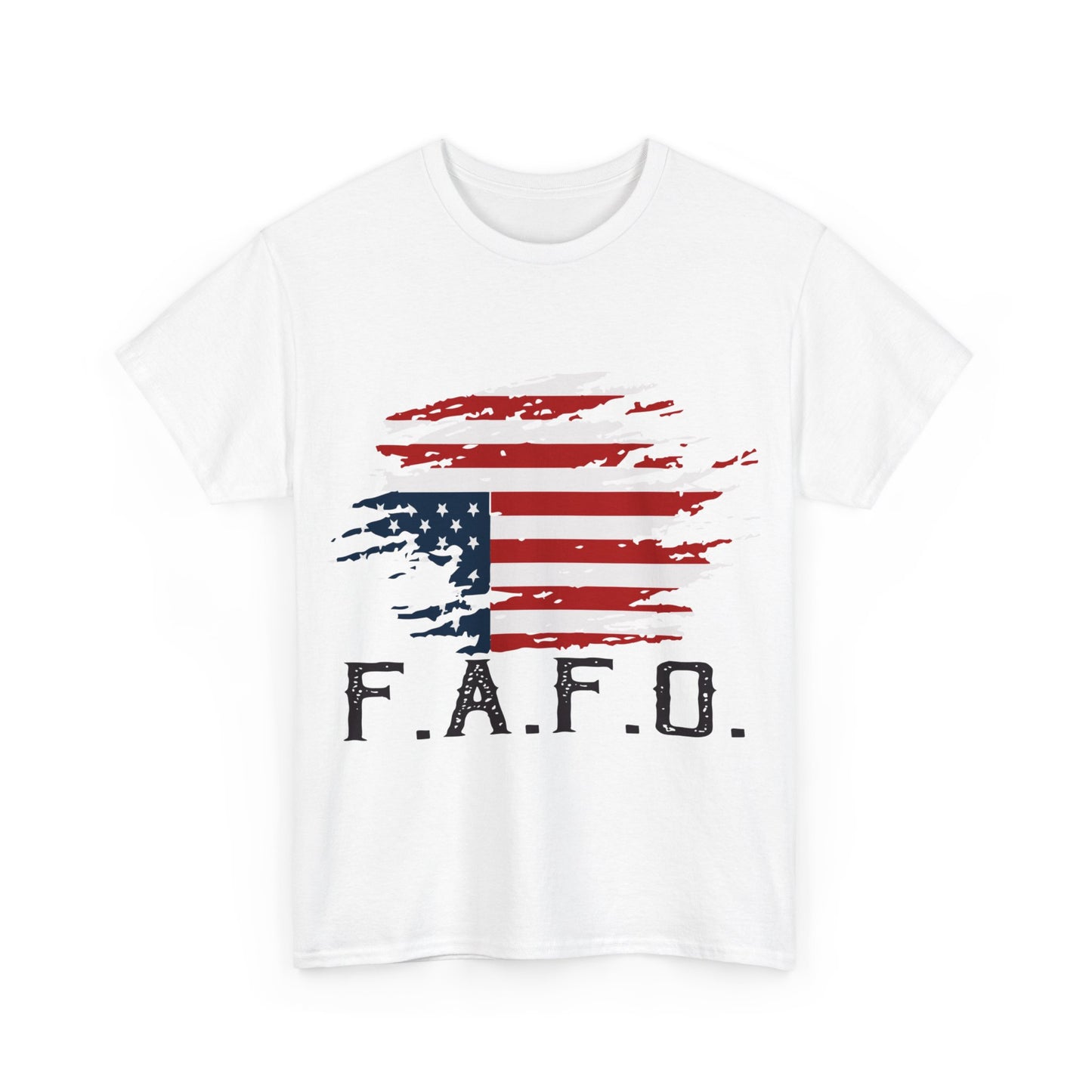 F.A.F.O Flag Unisex Heavy Cotton Tee