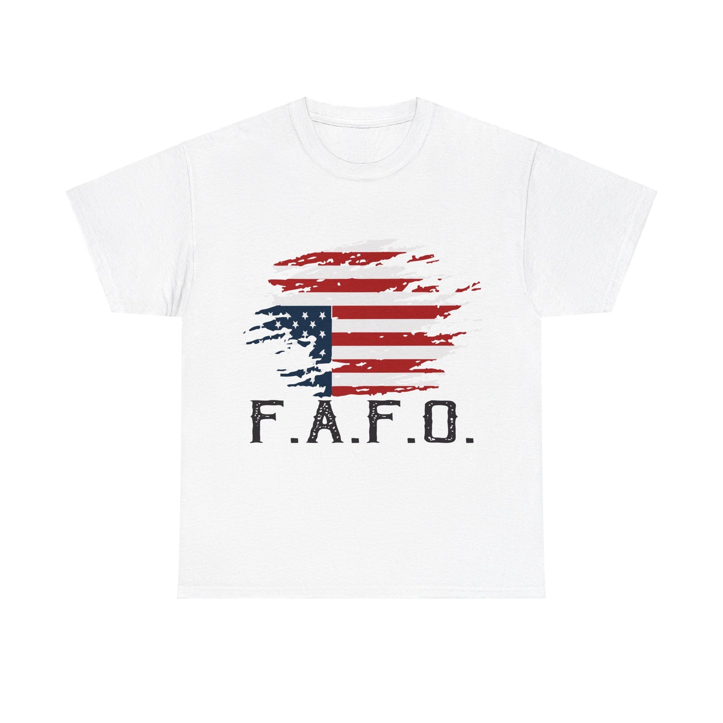 F.A.F.O Flag Unisex Heavy Cotton Tee