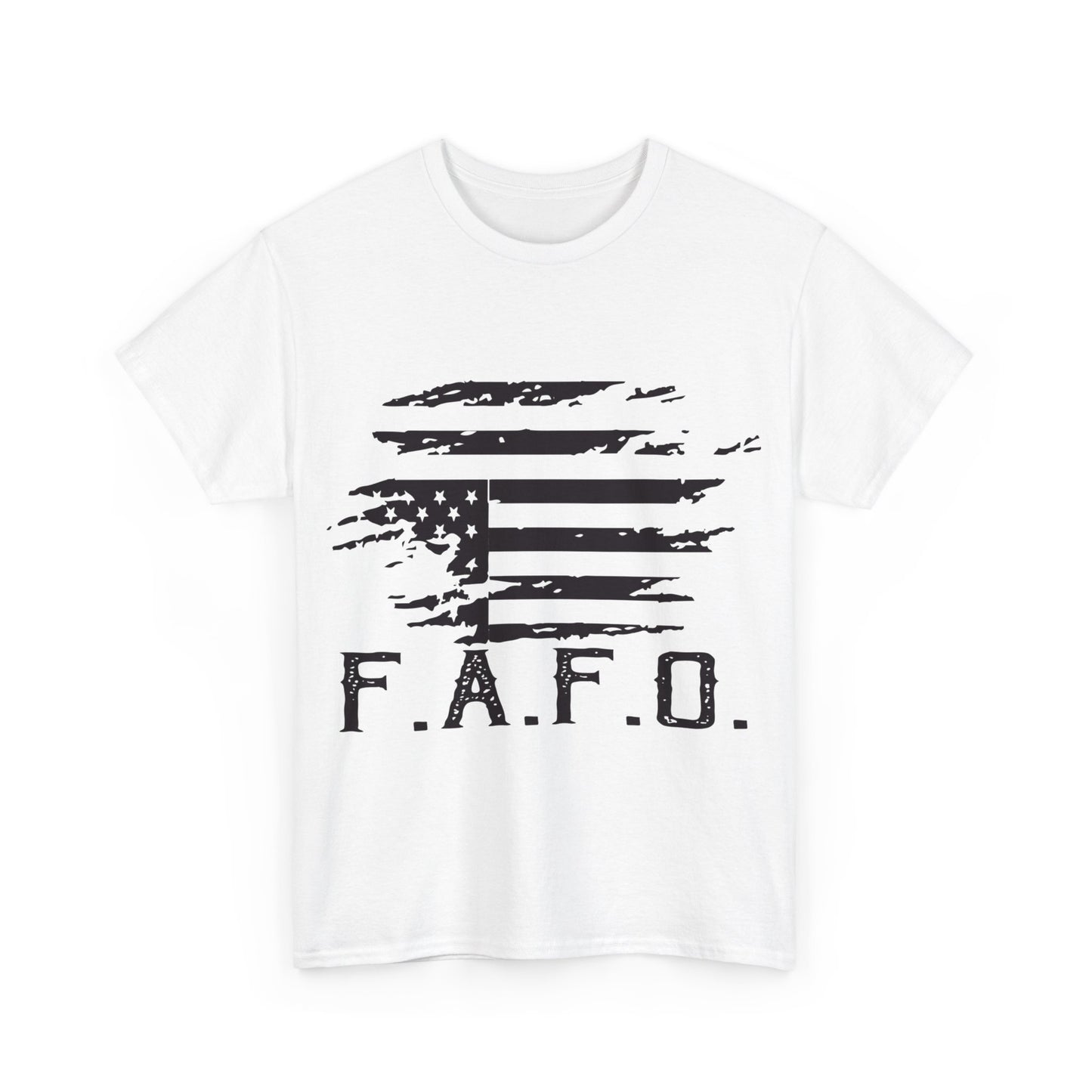 F.A.F.O Flag Unisex Heavy Cotton Tee