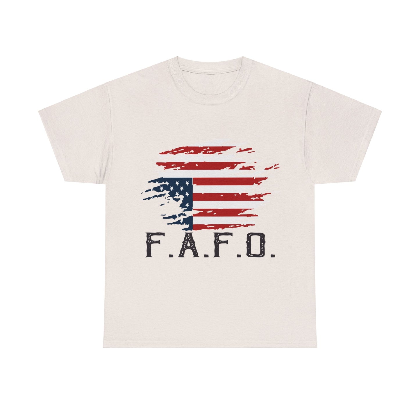 F.A.F.O Flag Unisex Heavy Cotton Tee